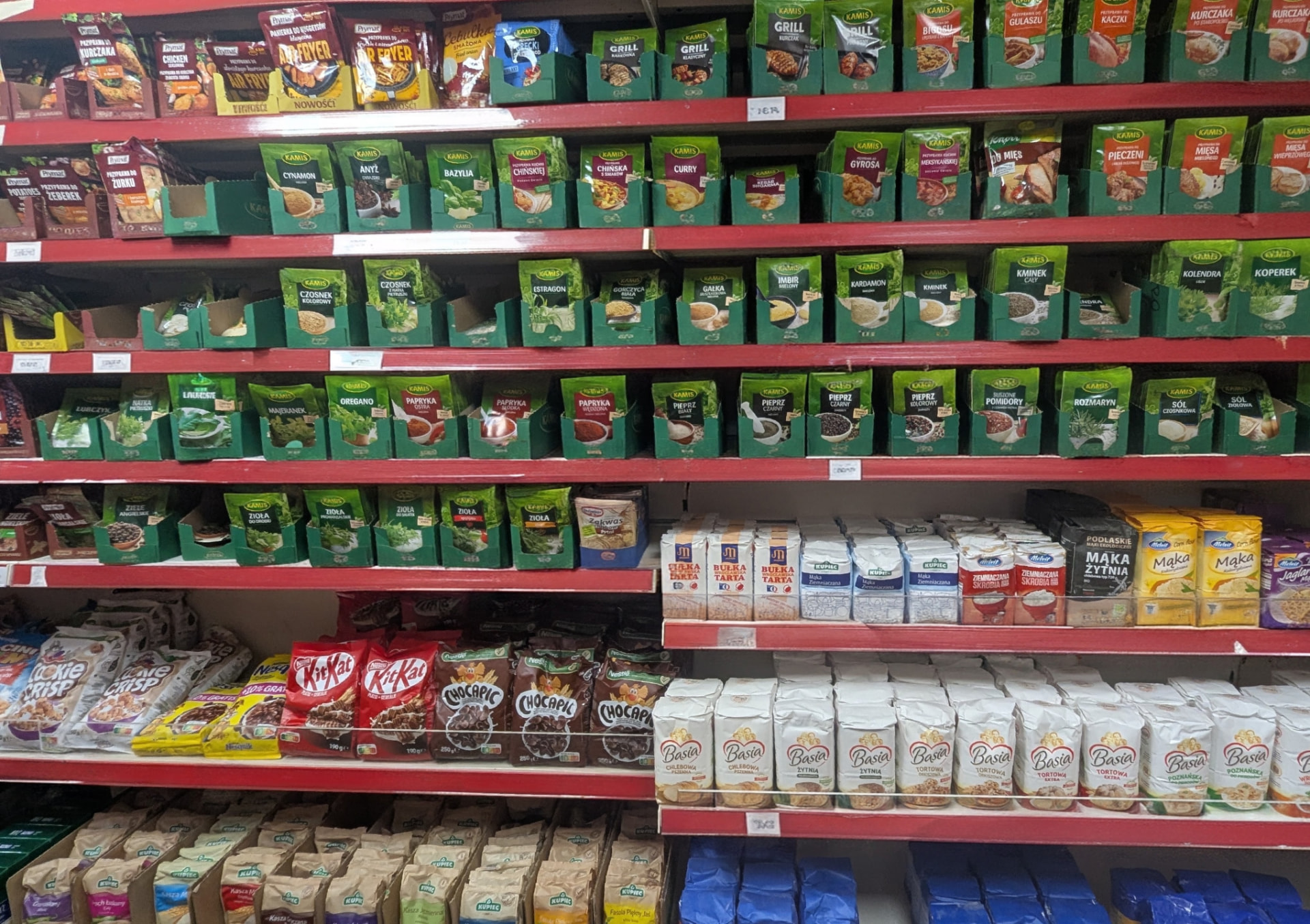 Polish spices, flours, baking powders and dessert mixes 2